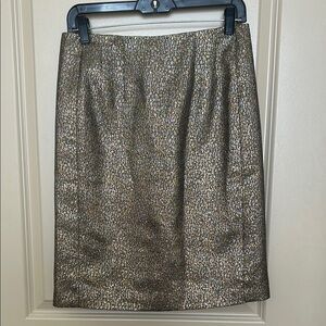 Elegant Metallic Skirt